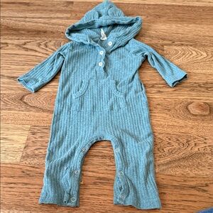 Kate Quinn Blue Hooded One Piece